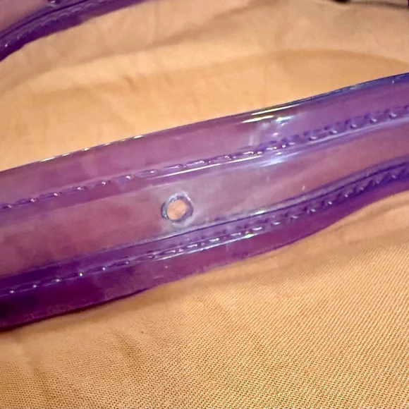 COACH Jelly Tabby in bright grape/purple/silver 💜 - Picture 7 of 10